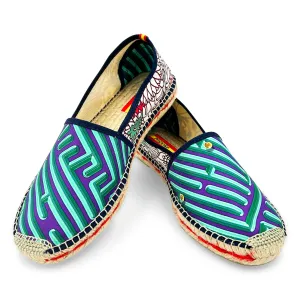 PARCOURS CACHE Teal Classic Espadrilles