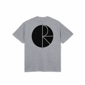 Polar Skate Fill Logo T-Shirt - Heather Grey