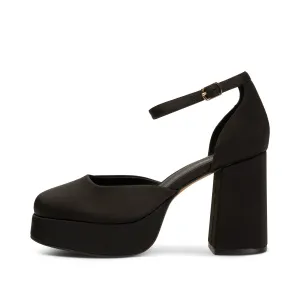 Priscilla Plateau Heel - BLACK