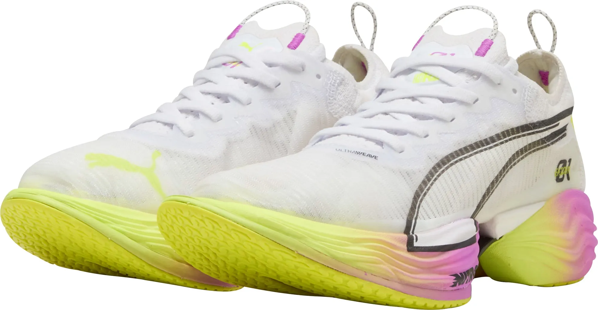 Puma Fast-R Nitro Elite 2 Ekiden Glow Womens Running Shoes - White