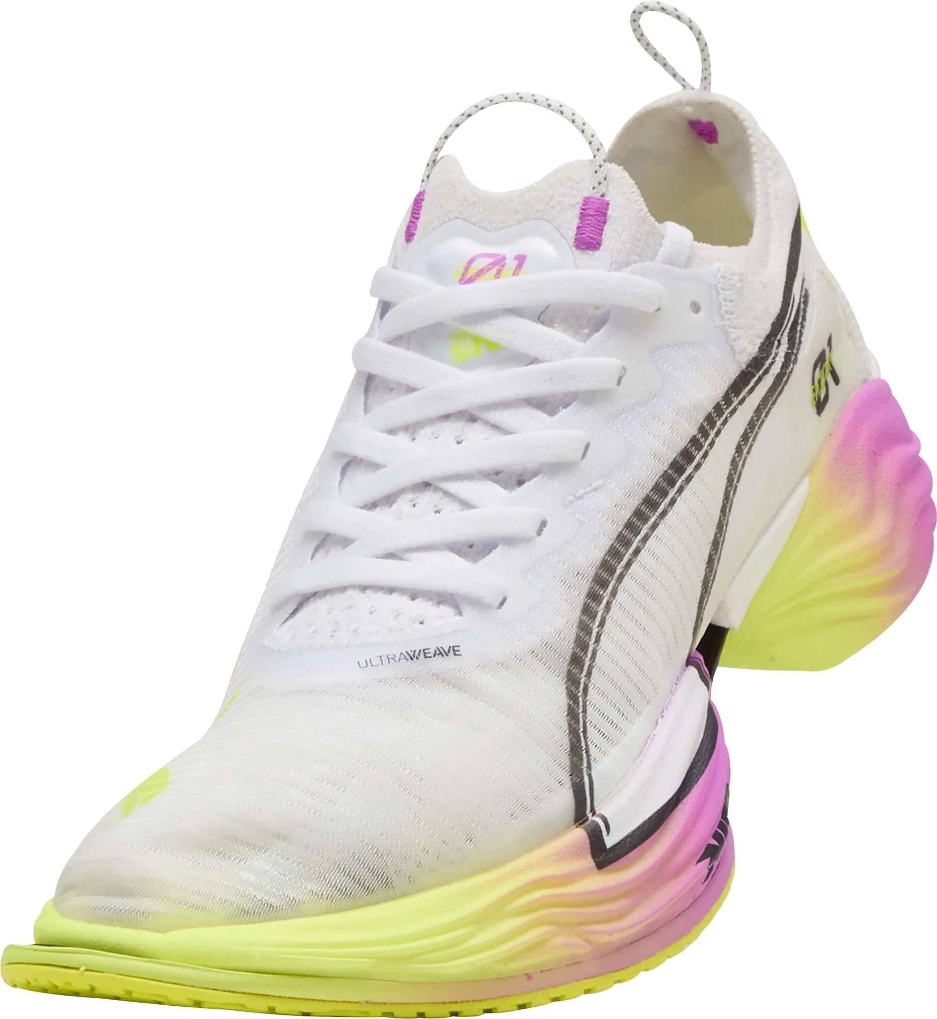 Puma Fast-R Nitro Elite 2 Ekiden Glow Womens Running Shoes - White