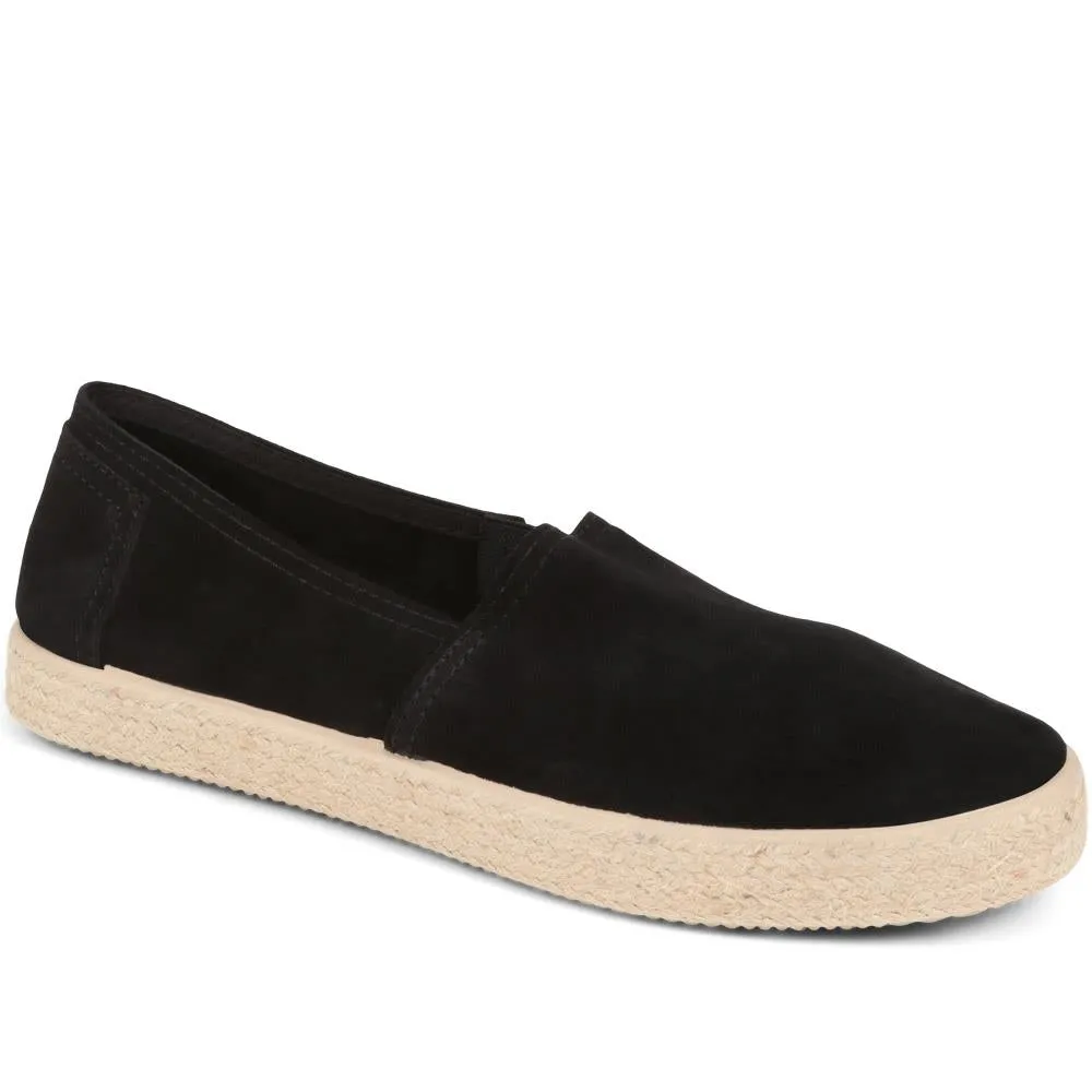 Reagan Leather Espadrilles - REAGAN / 324 049