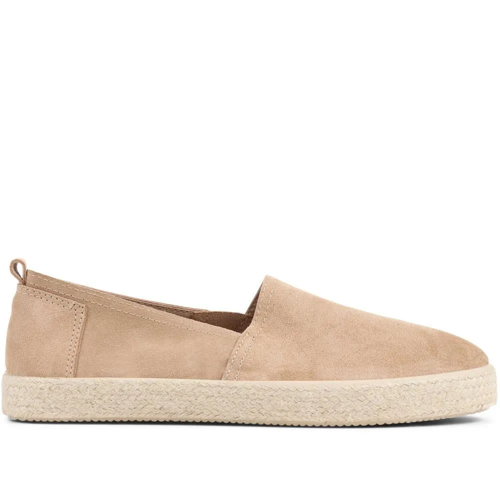 Reagan Leather Espadrilles - REAGAN / 324 049