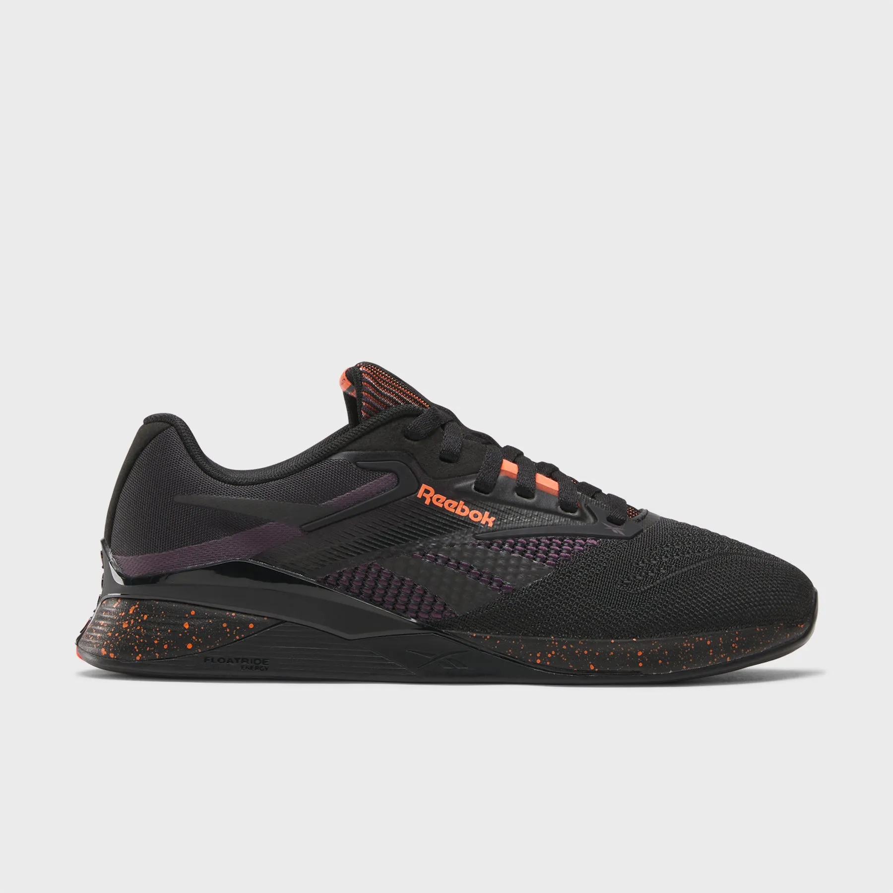 REEBOK - NANO X4 - WOMEN'S - BLACK/MIDNIGHT PLUM/DIGITAL CORAL