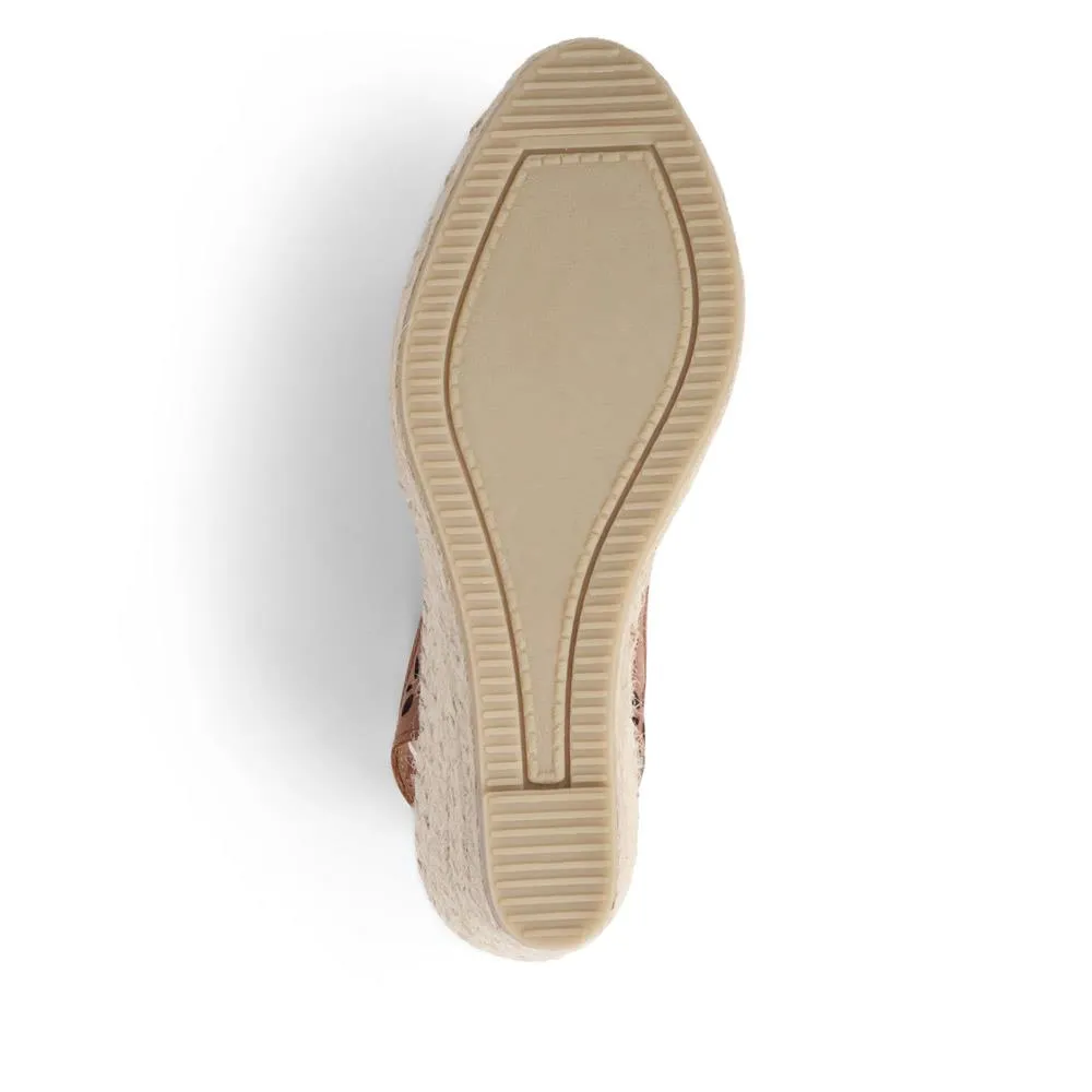 Reina Leather Espadrilles  - REINA / 325 460