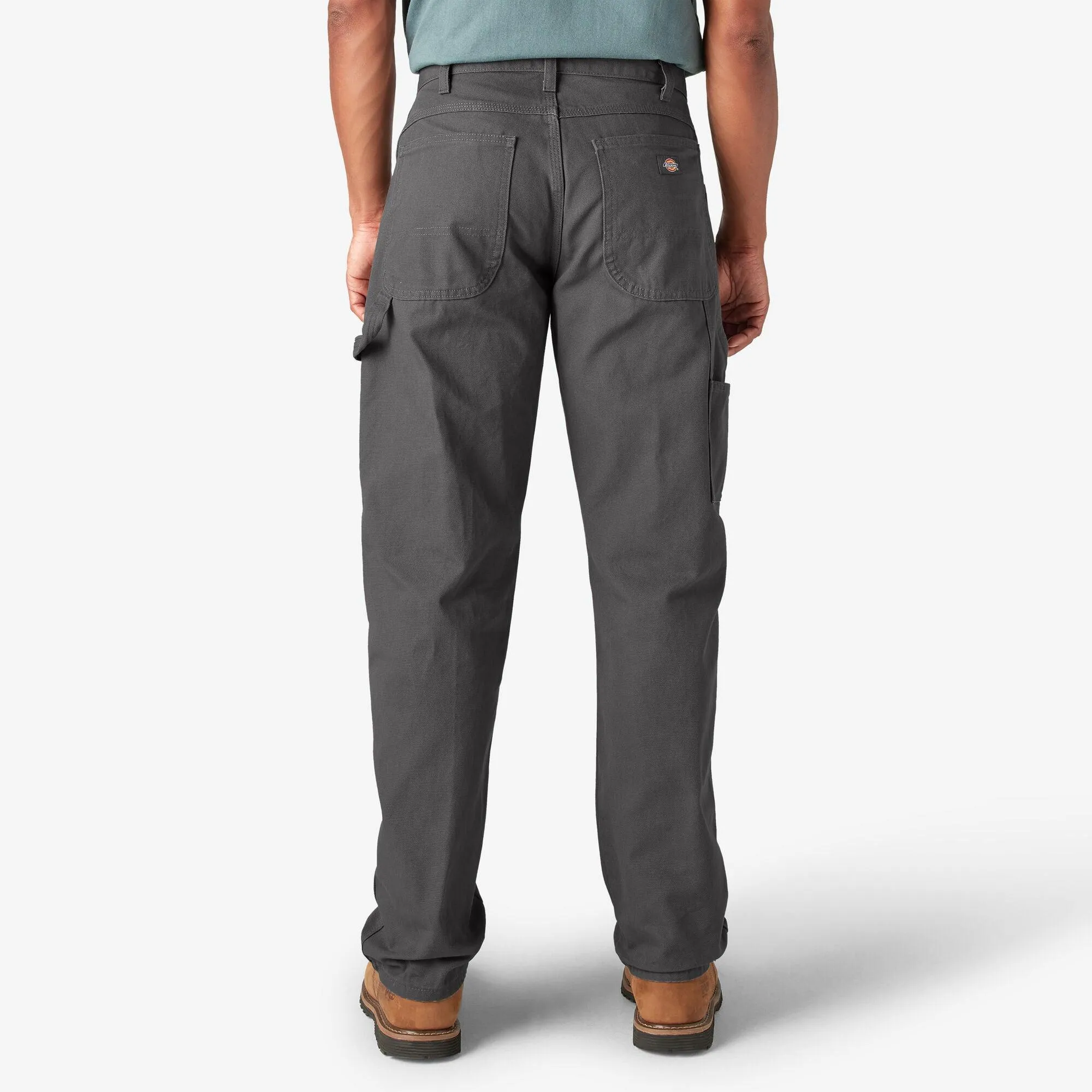 Relaxed Fit Heavyweight Duck Carpenter Pants, Rinsed Slate