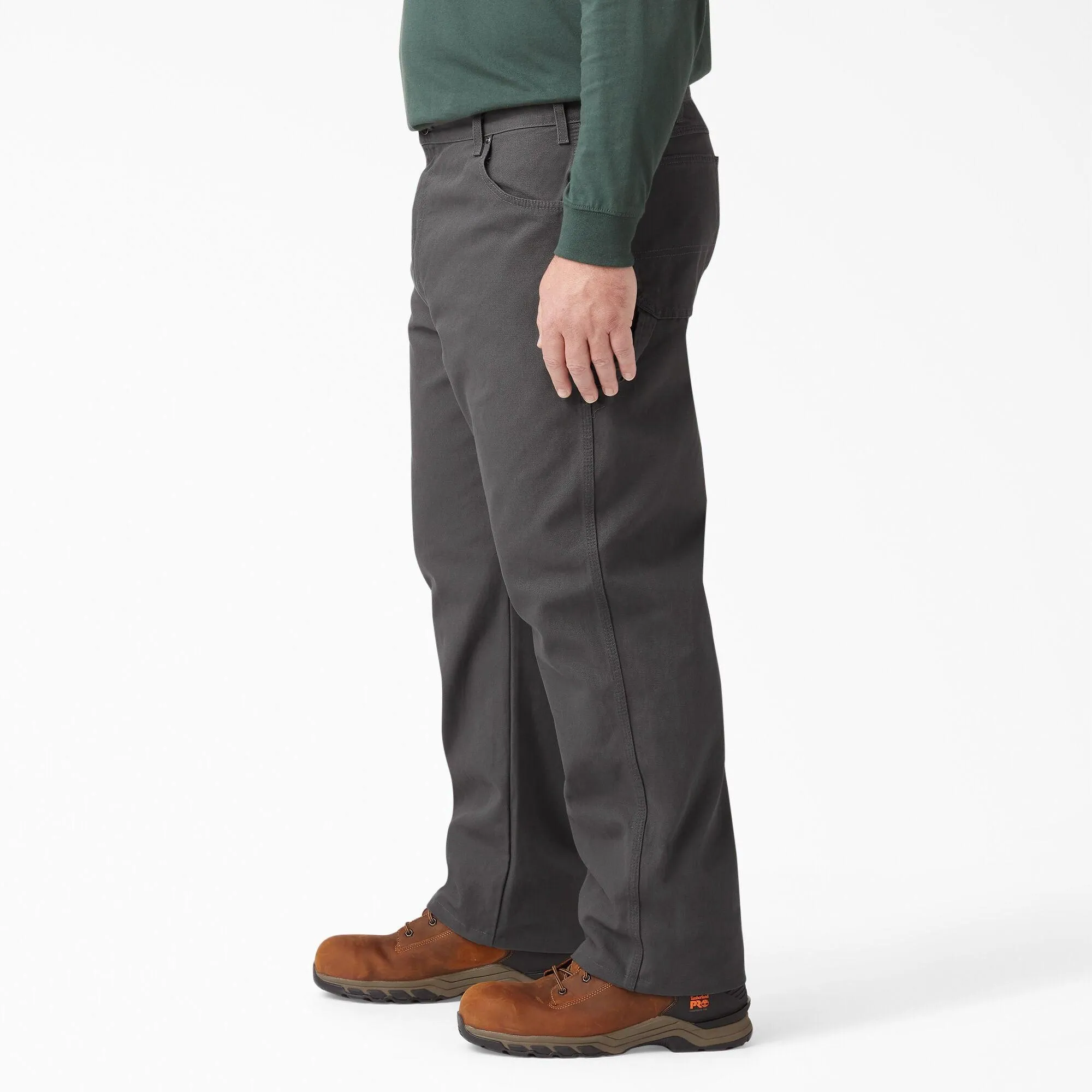 Relaxed Fit Heavyweight Duck Carpenter Pants, Rinsed Slate