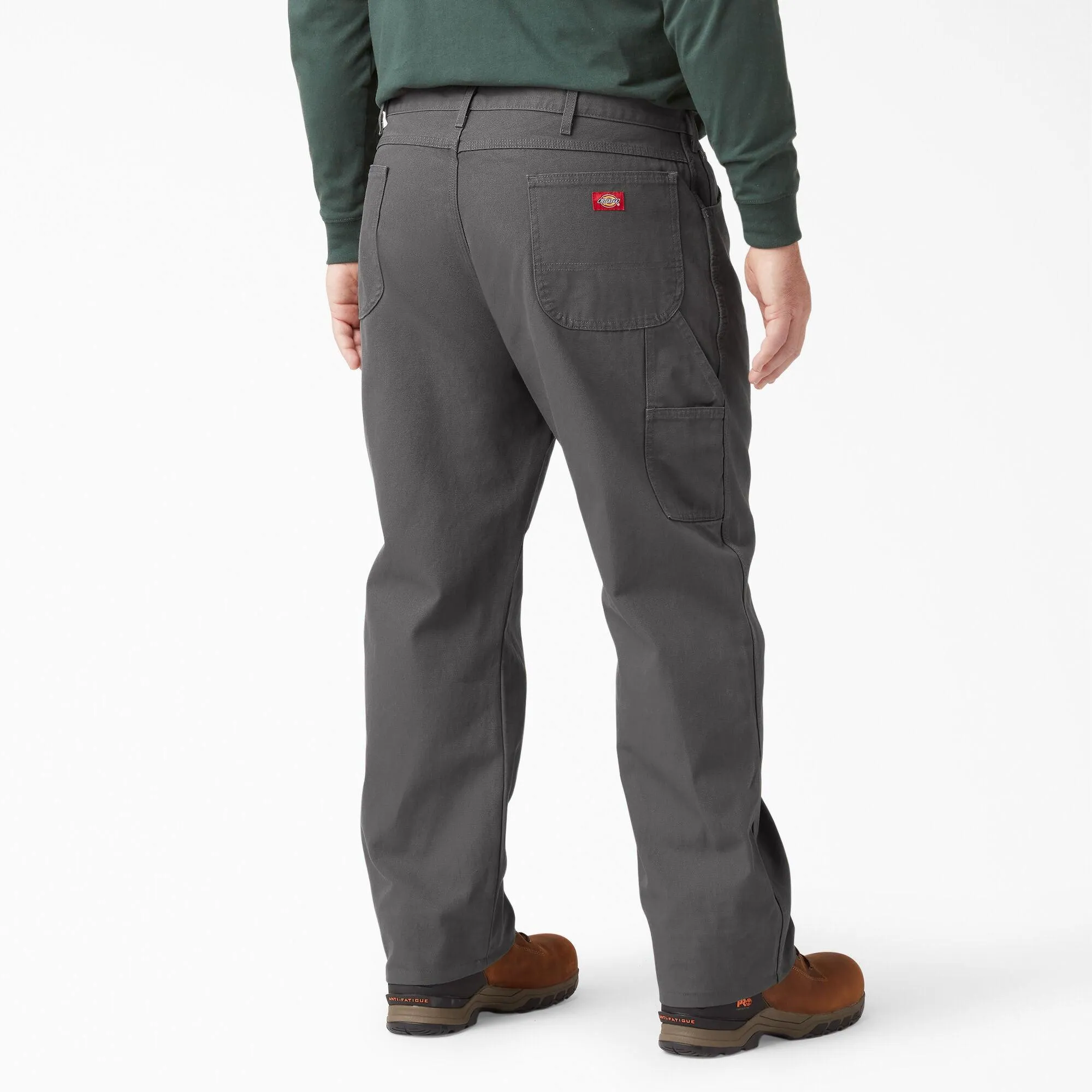 Relaxed Fit Heavyweight Duck Carpenter Pants, Rinsed Slate