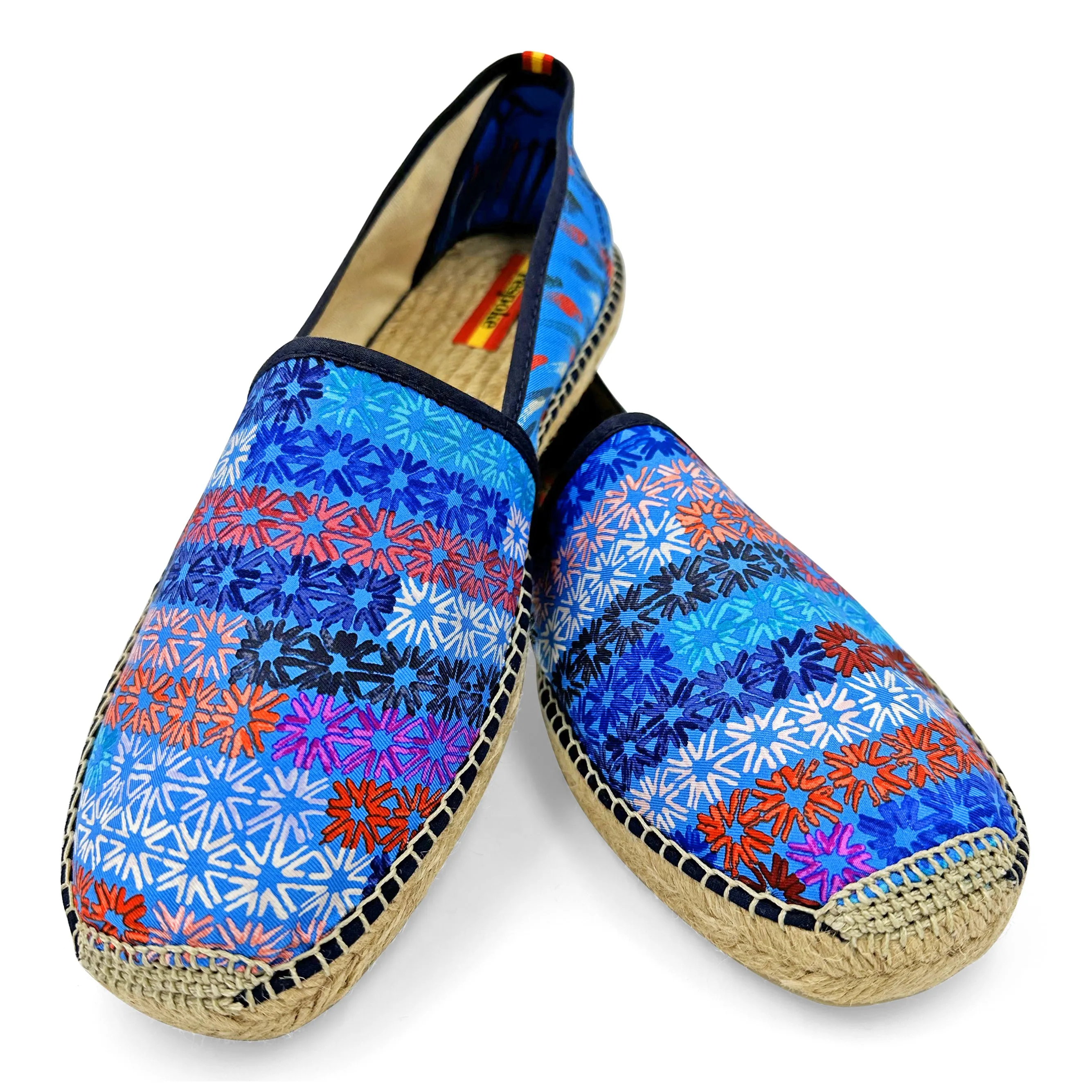 RHYTHM GLORIA Blue Classic Espadrilles