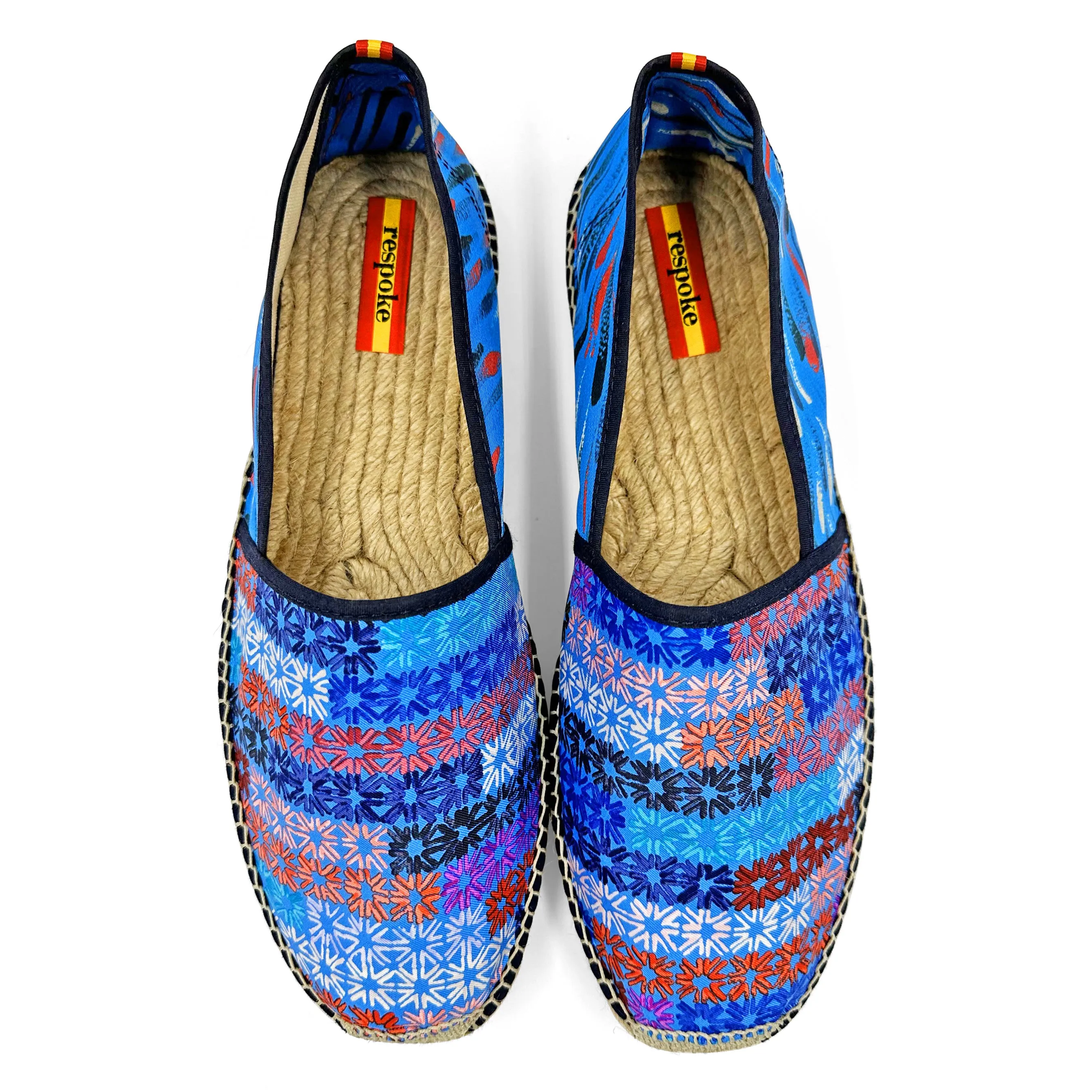 RHYTHM GLORIA Blue Classic Espadrilles