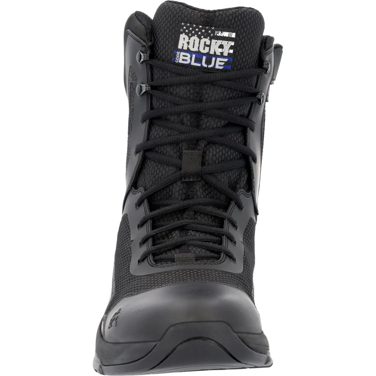 Rocky Code Blue Men's 8” Public Service Boots Rkd0124 In Black