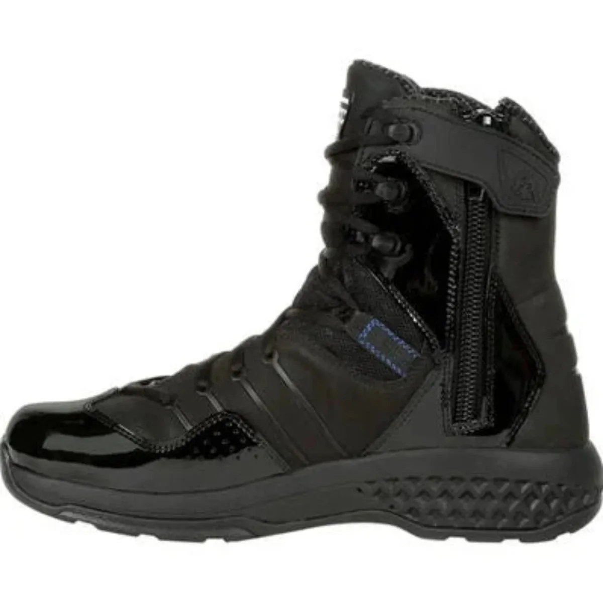 Rocky Code Blue Men's Soft Toe Work Boots Rkd0084 In Black