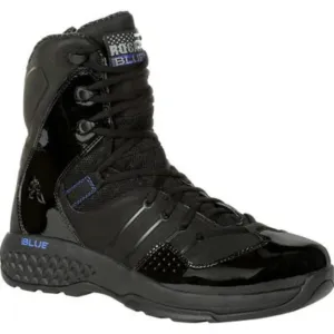 Rocky Code Blue Men's Soft Toe Work Boots Rkd0084 In Black