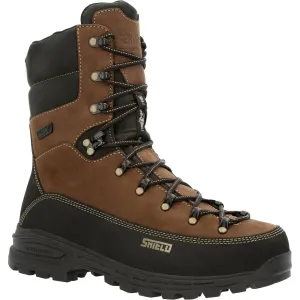 Rocky Mtn Stalker Pro Men's Waterproof 400G Insulated Mountain Boots Rks0529 In Brown