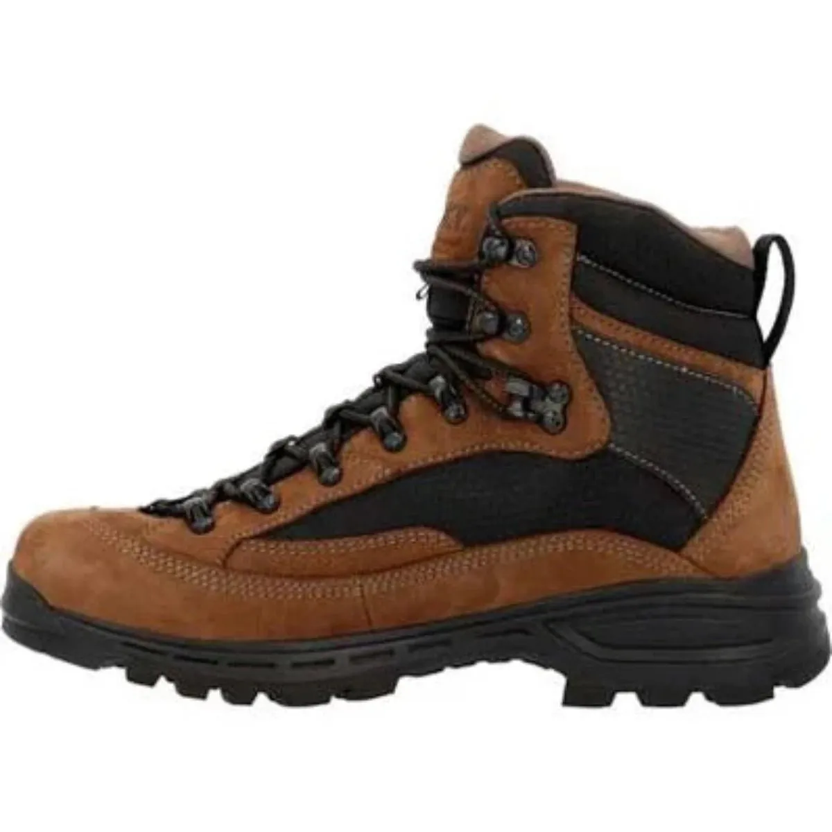 Rocky Mtn Stalker Pro Men's Waterproof Soft Toe Mountain Boots Rks0643 In Brown