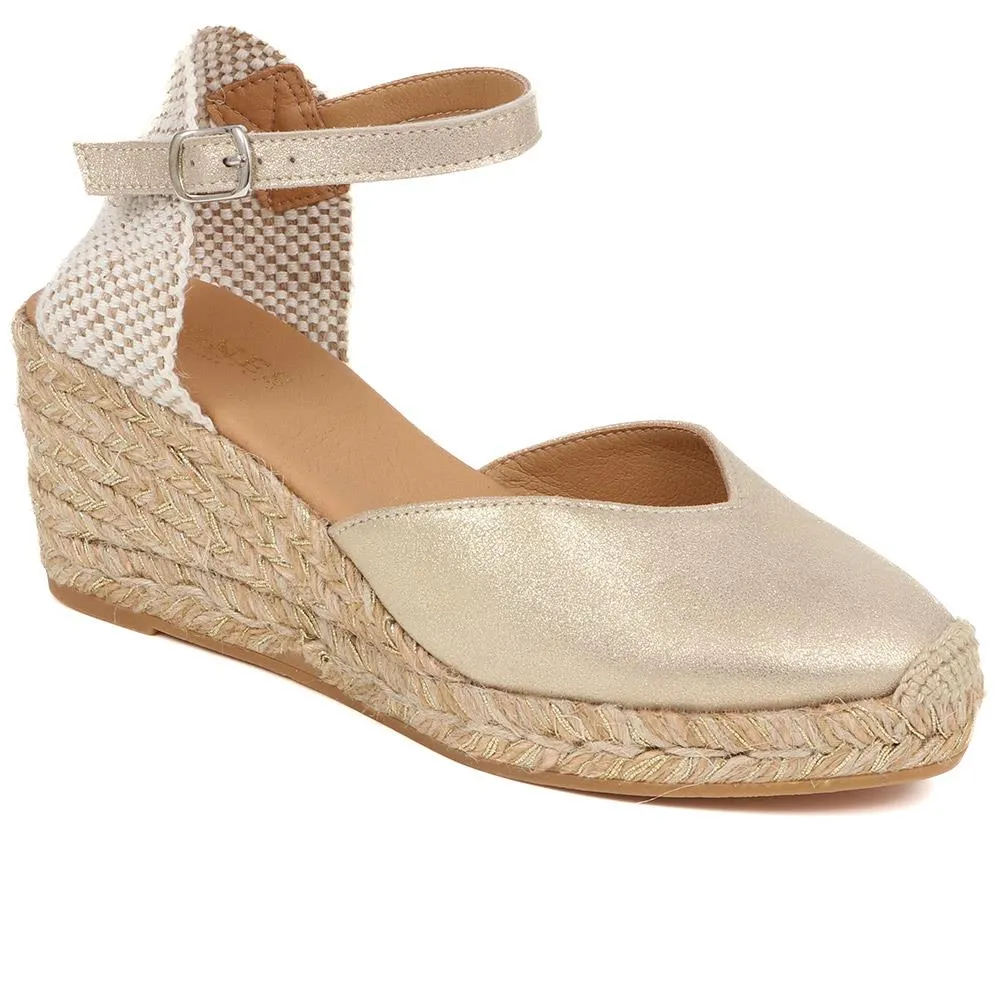 Rosina Leather Espadrilles  - ROSINA / 325 424