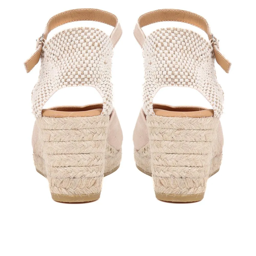 Rosina Leather Espadrilles  - ROSINA / 325 424