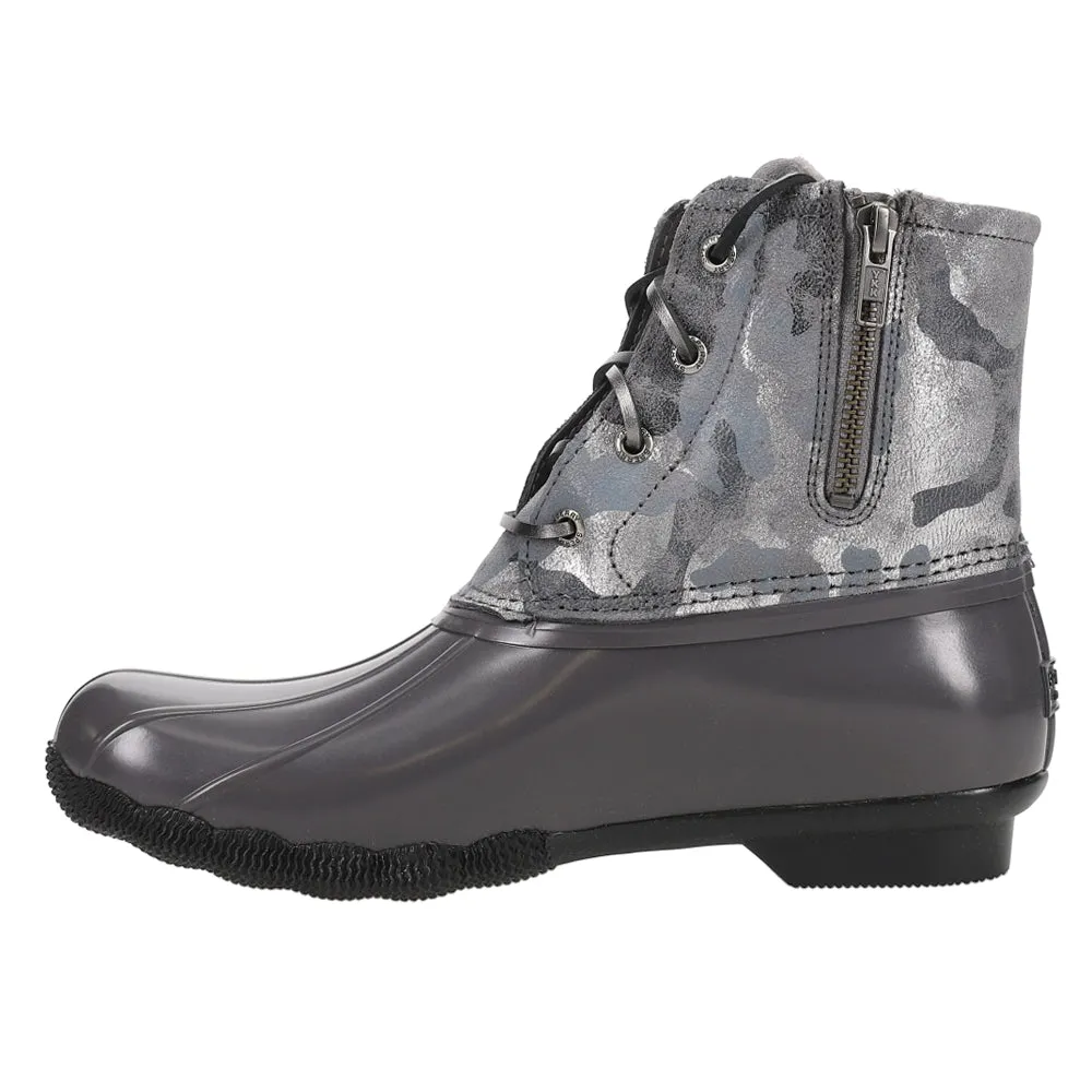 Saltwater Metallic Camouflage Duck Boots