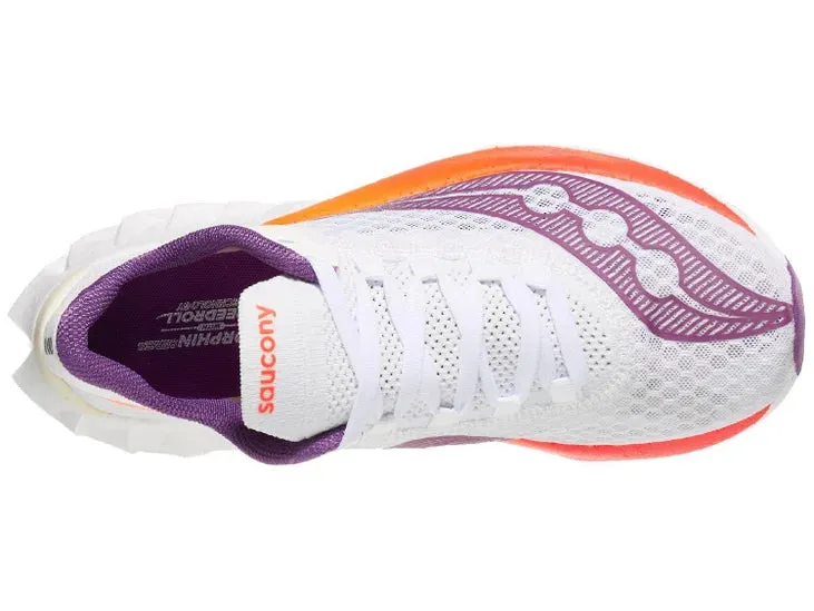 Saucony | Endorphin Pro 4 | Women's | White/Violet