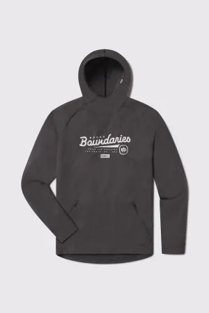 Script Stealth Hoodie Charcoal