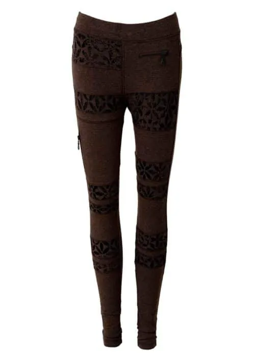 Sinner Leggings in Bamboo & Organic Cotton (BATIK) Print