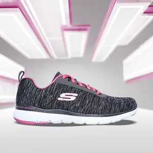 SKECHERS WOMEN'S FLEX APPEAL 3.0 - INSIDERS (13067-BKHP)