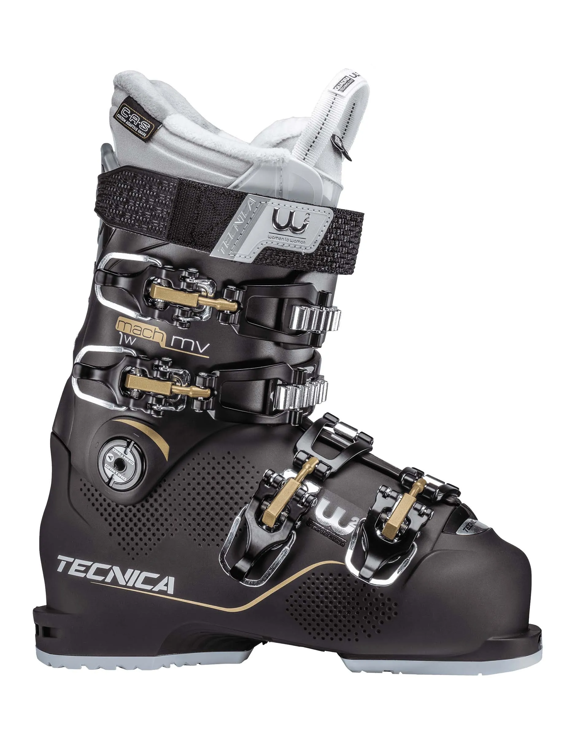 Tecnica Mach1 95 MV Womens Ski Boots - Prog Black