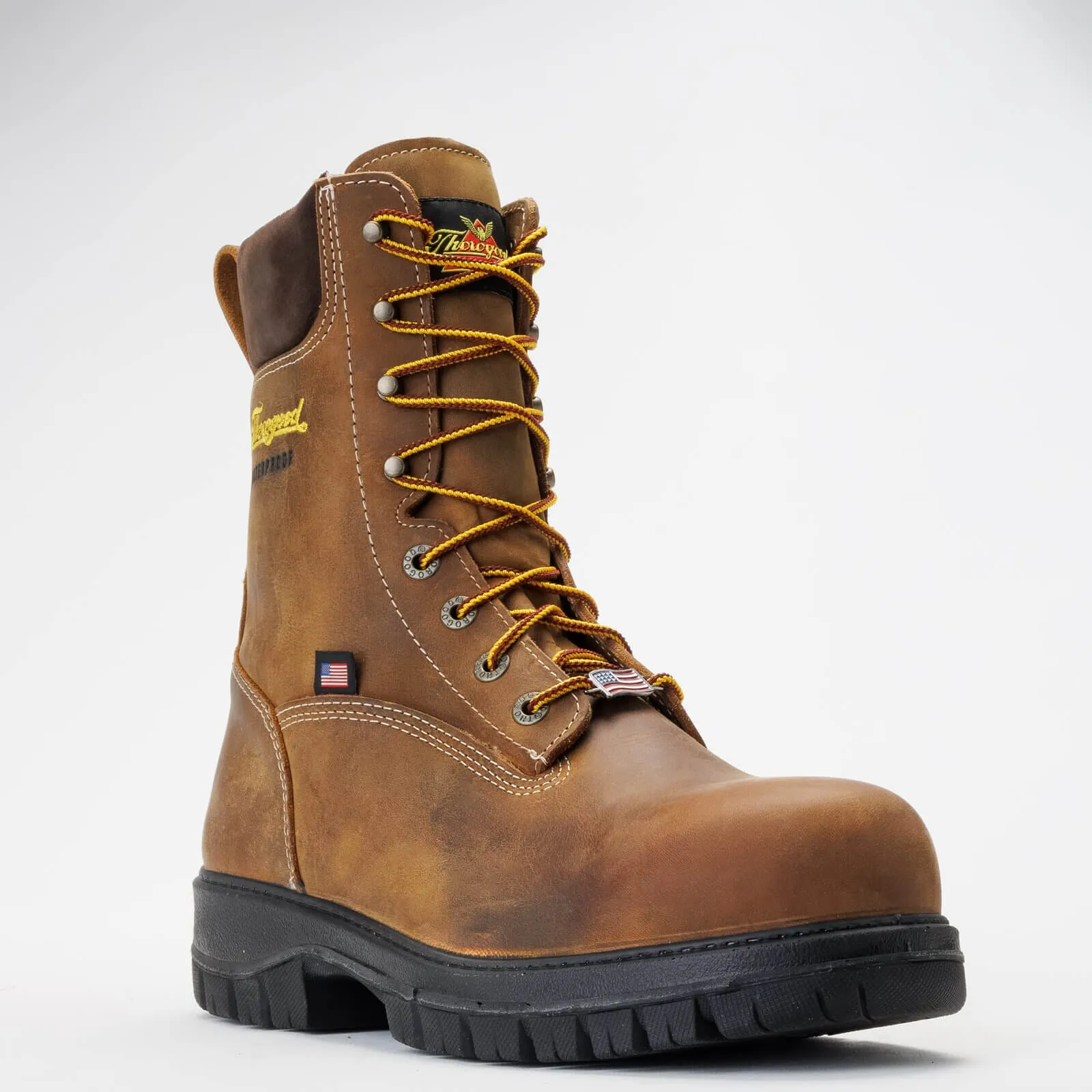 Thorogood Men's - 8" Genesis Series Waterproof EH Work Boots - Soft Toe