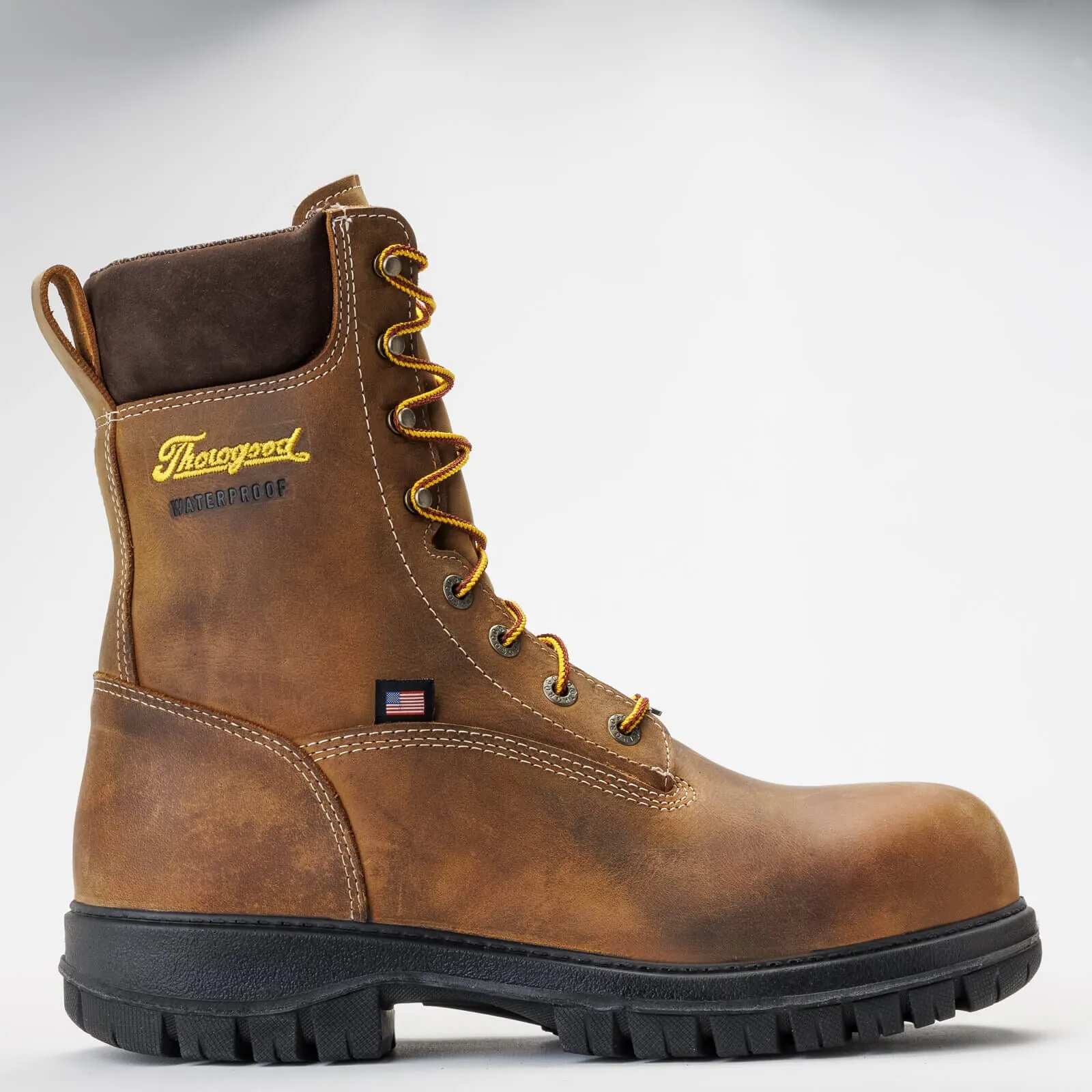 Thorogood Men's - 8" Genesis Series Waterproof EH Work Boots - Soft Toe