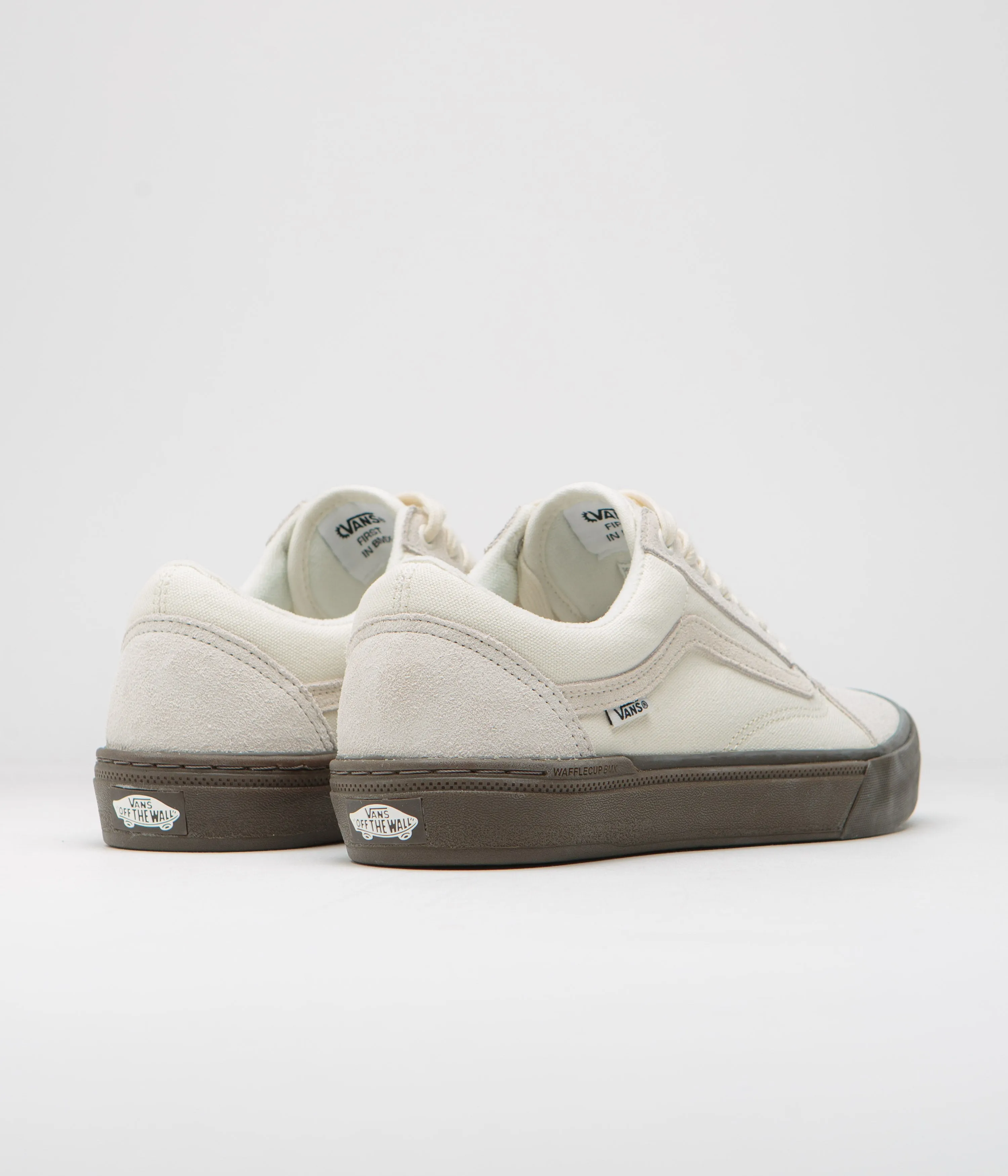 Vans BMX Old Skool Shoes - Marshmallow / Gum