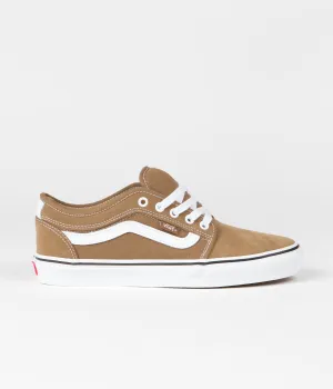 Vans Chukka Low Sidestripe Shoes - Tobacco Brown