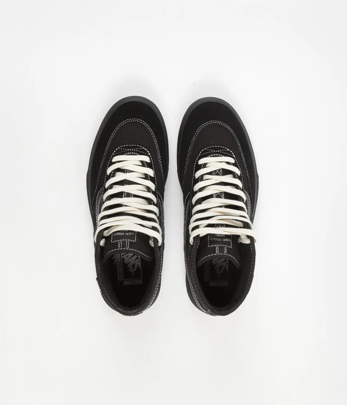 Vans Crockett High Pro Shoes - Black / Black