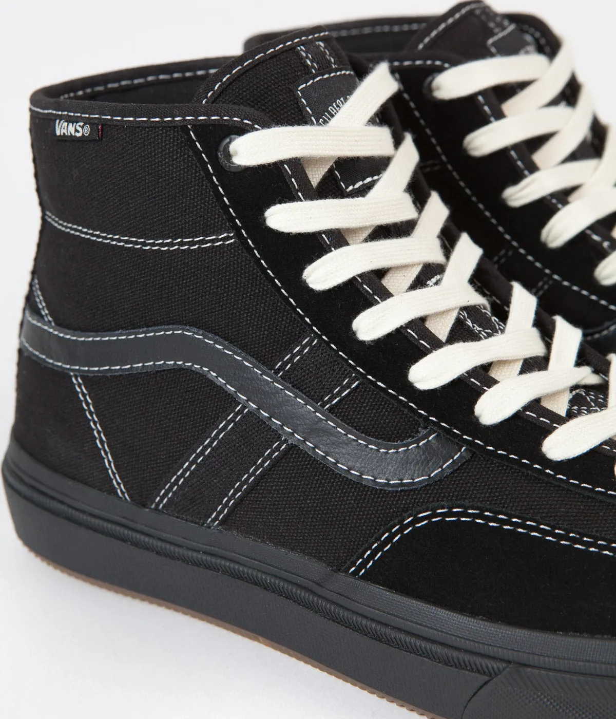 Vans Crockett High Pro Shoes - Black / Black