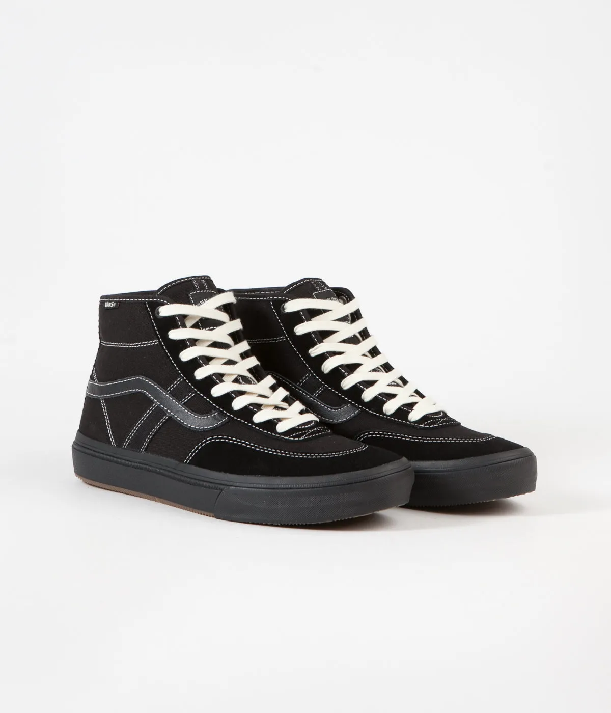 Vans Crockett High Pro Shoes - Black / Black