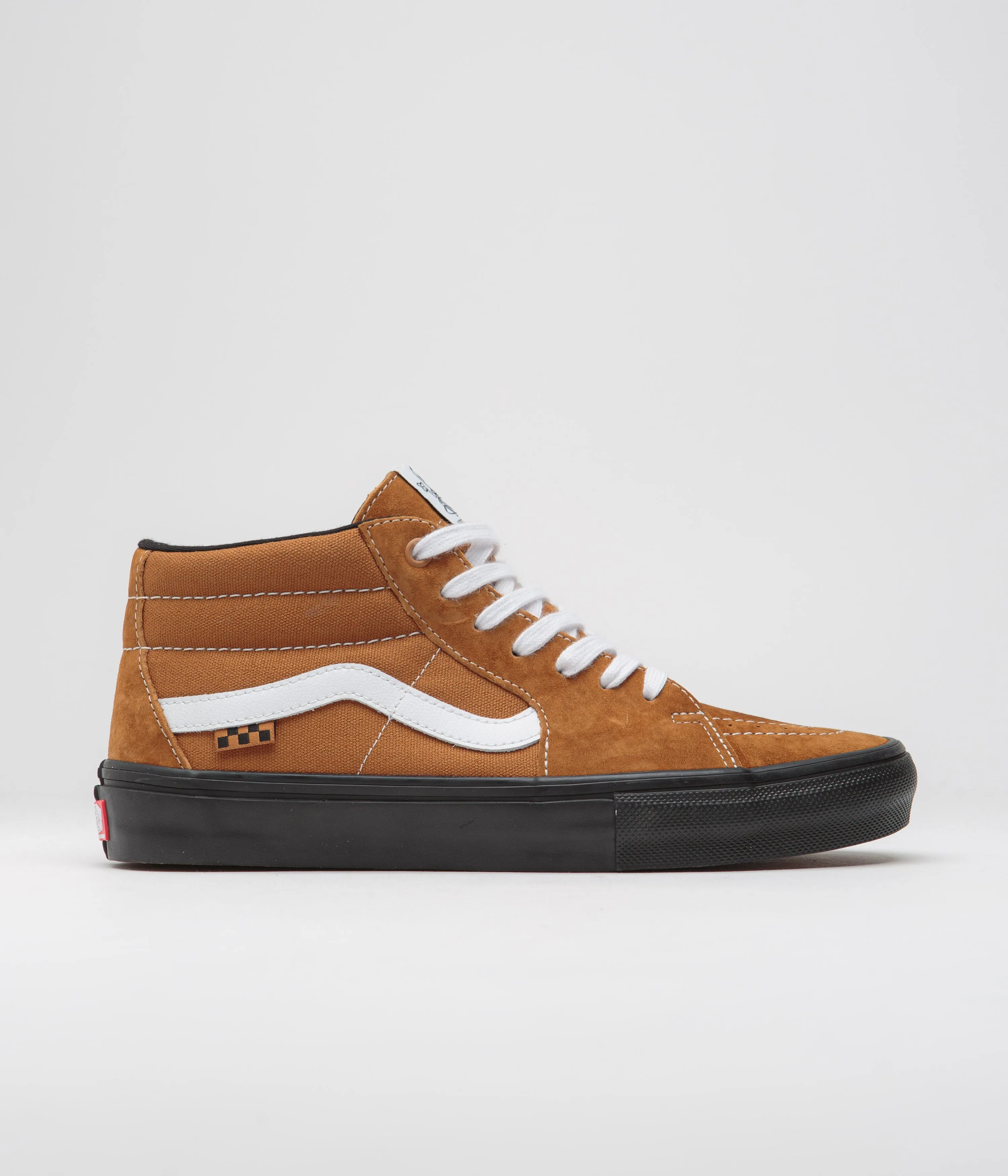 Vans Grosso Mid Shoes - Pig Suede Brown / Black