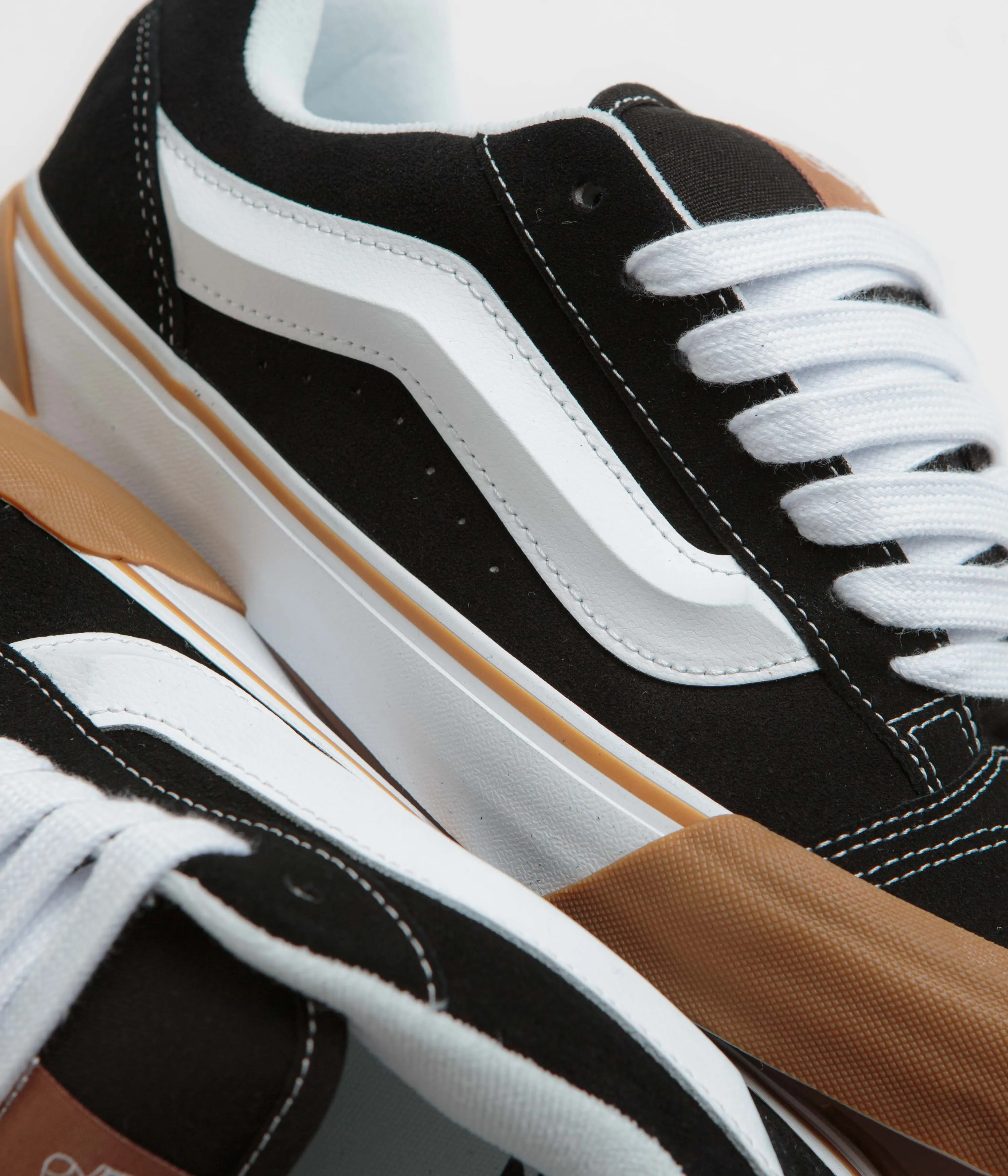 Vans Knu Skool Shoes - Gum Bumper Black