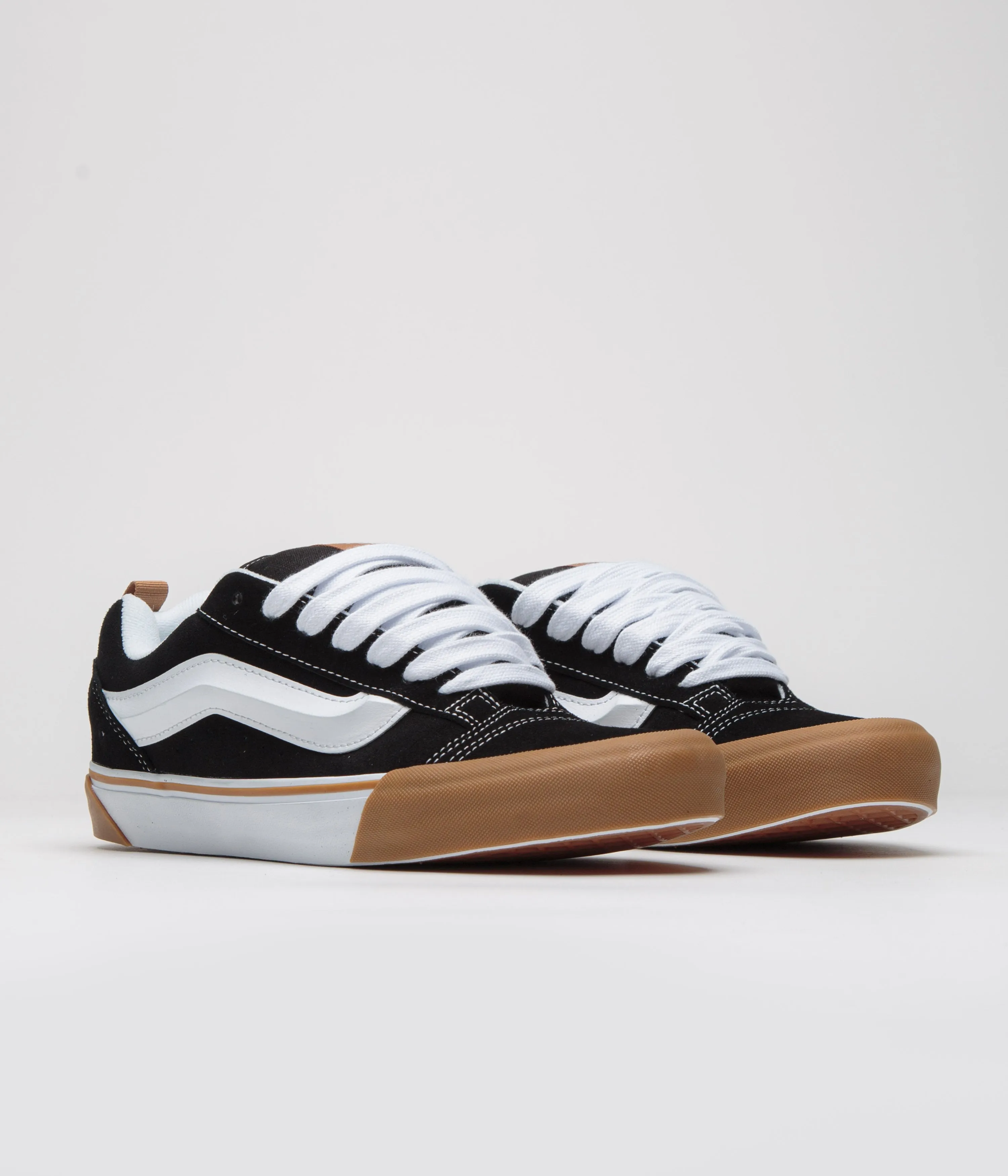 Vans Knu Skool Shoes - Gum Bumper Black