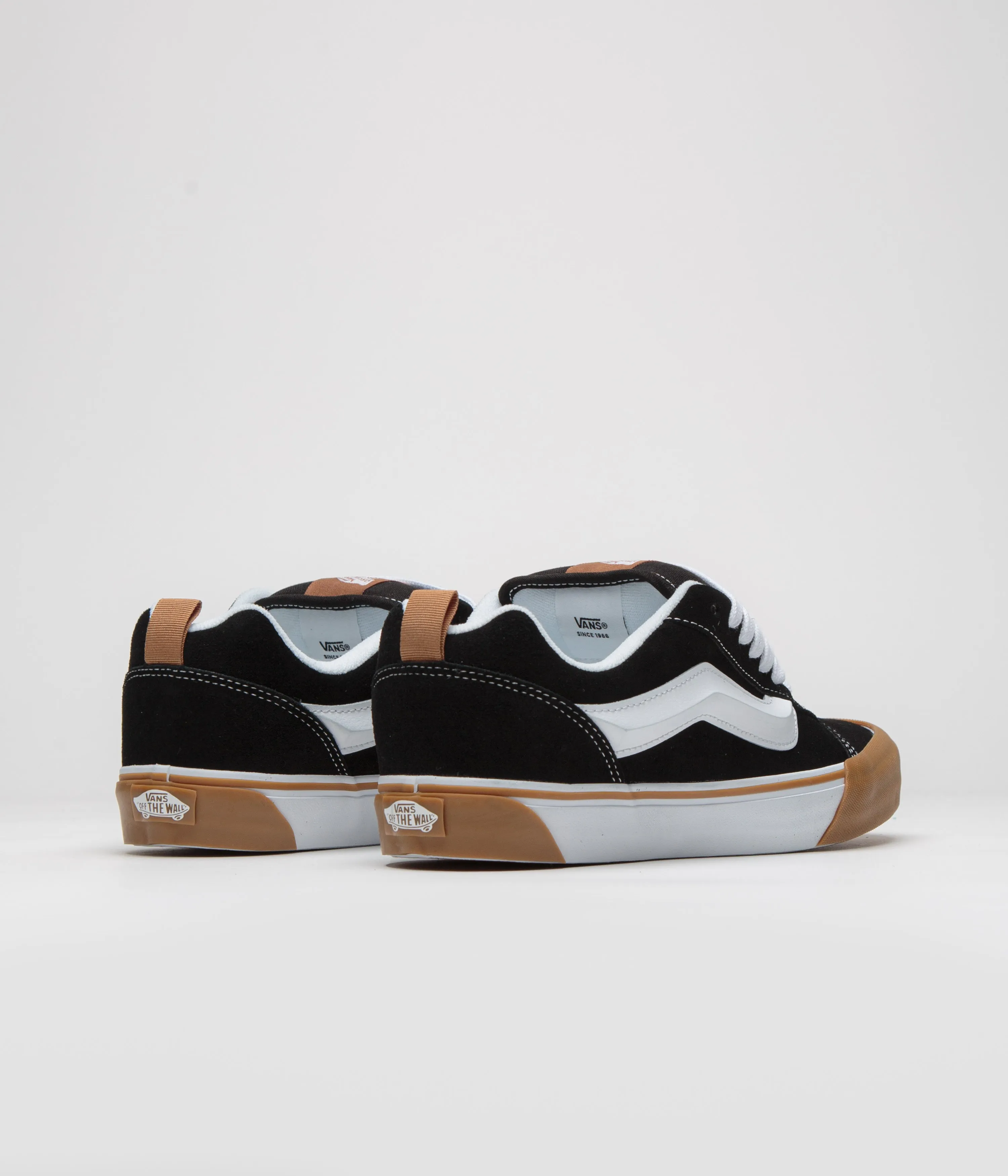 Vans Knu Skool Shoes - Gum Bumper Black