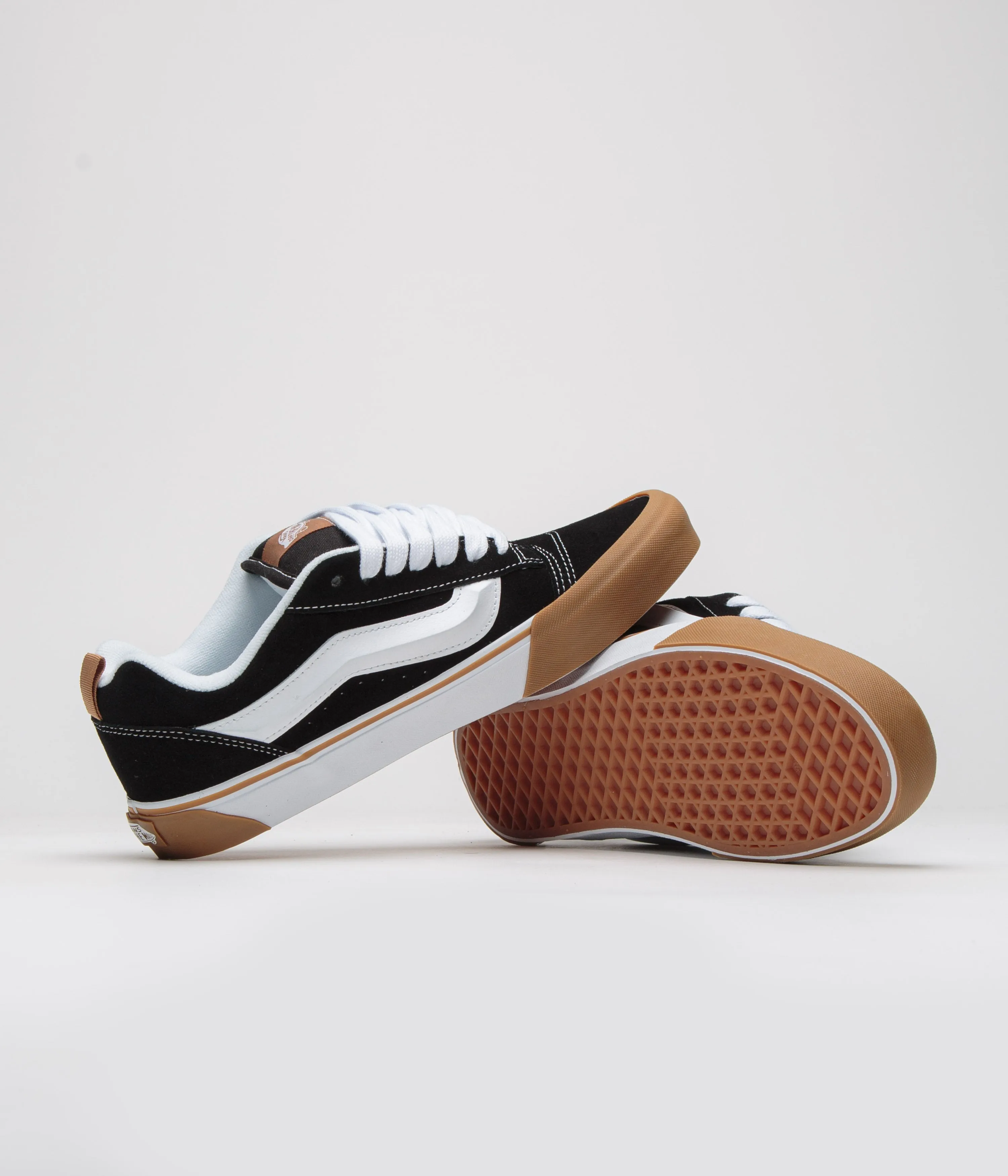 Vans Knu Skool Shoes - Gum Bumper Black