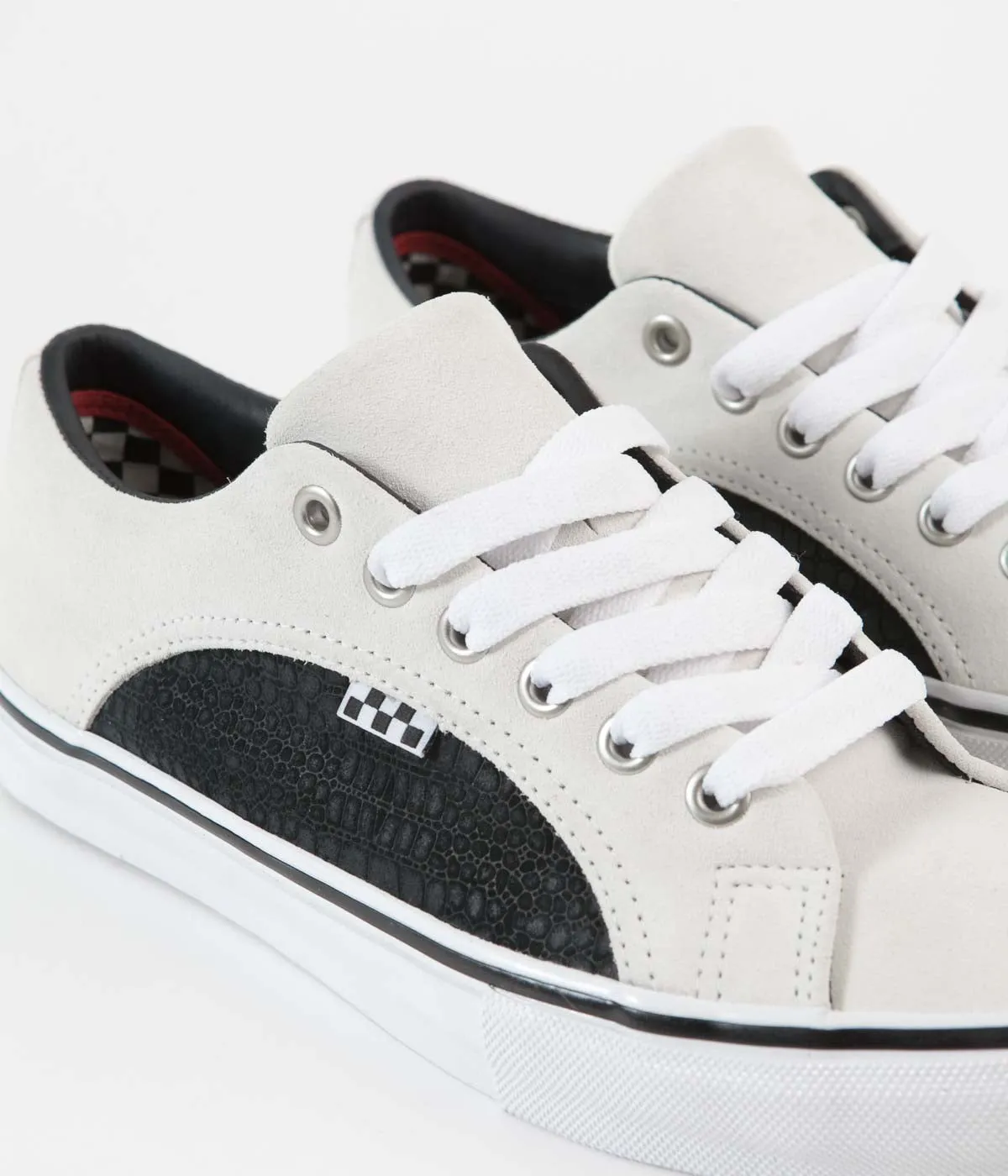 Vans Skate Lampin Shoes - Marshmallow / Black