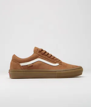 Vans Skate Old Skool Shoes - Brown / Gum