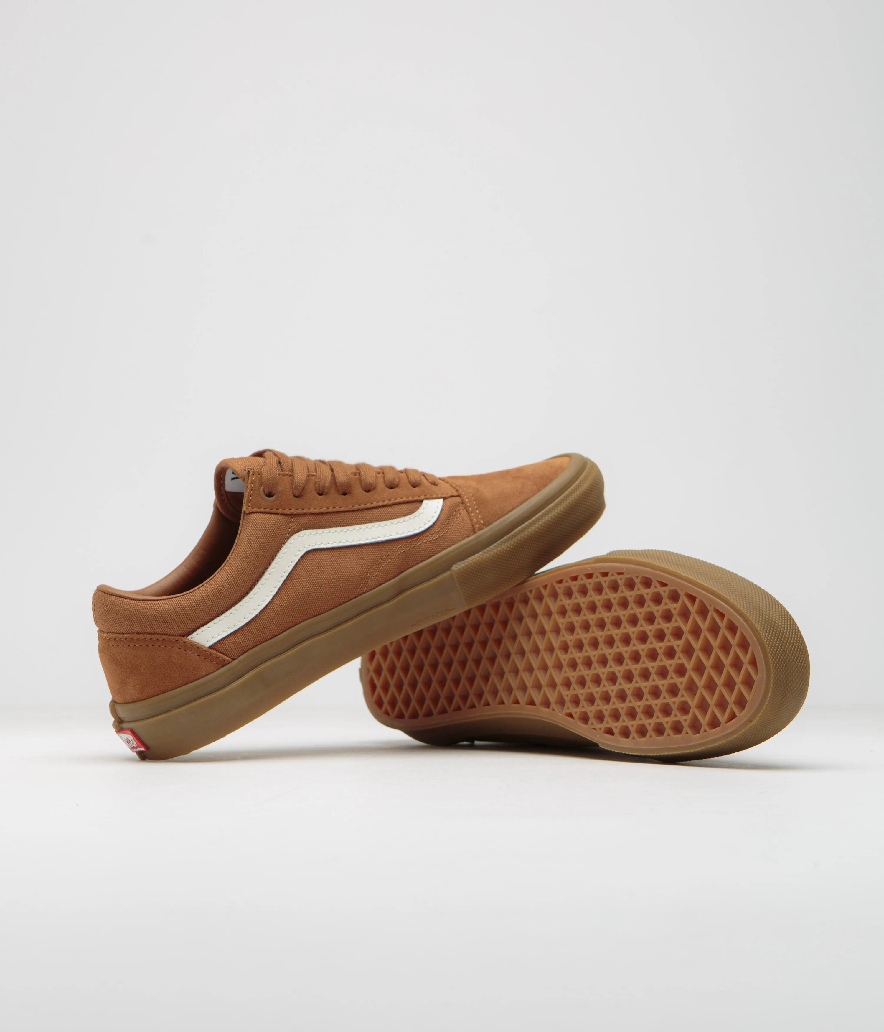 Vans Skate Old Skool Shoes - Brown / Gum