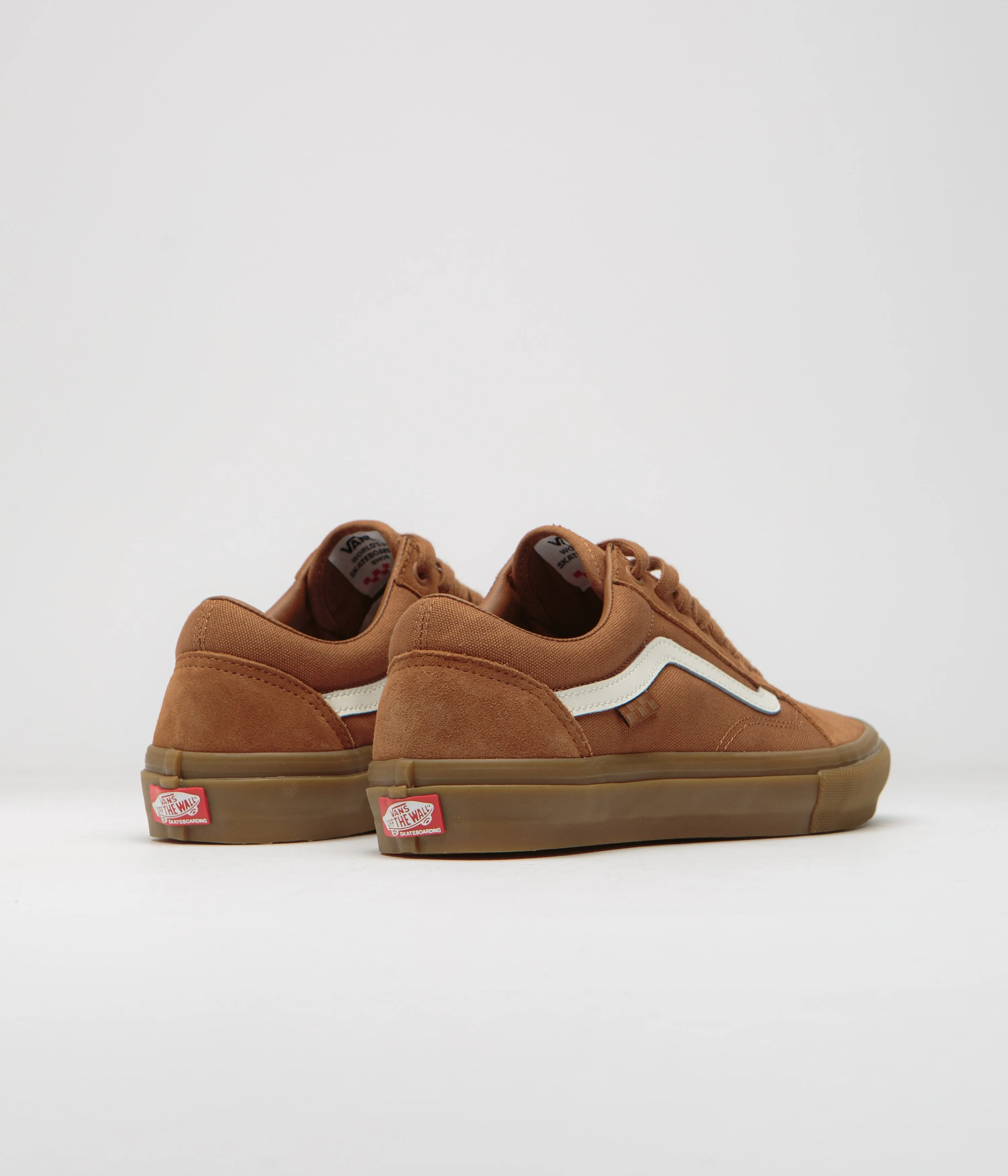 Vans Skate Old Skool Shoes - Brown / Gum