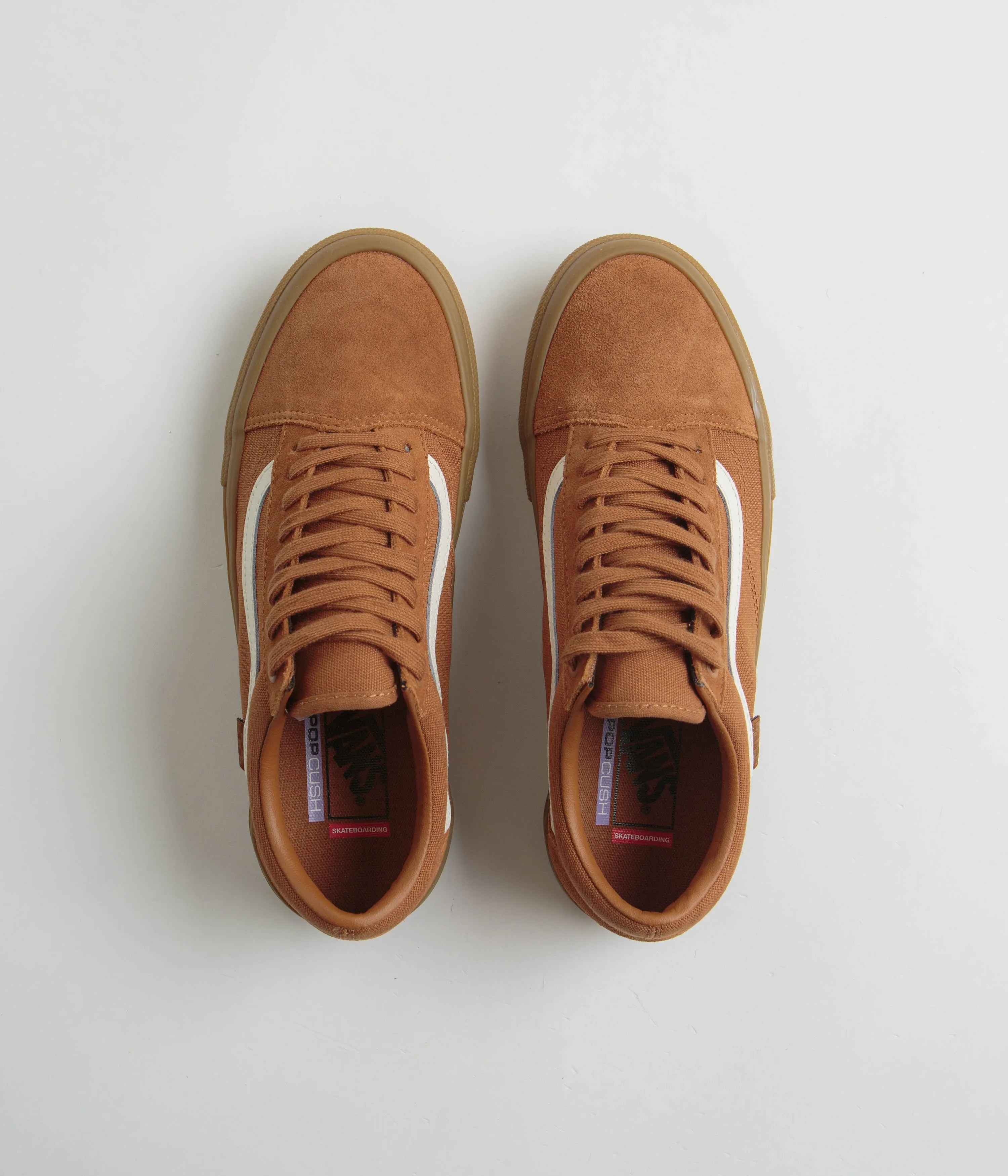 Vans Skate Old Skool Shoes - Brown / Gum