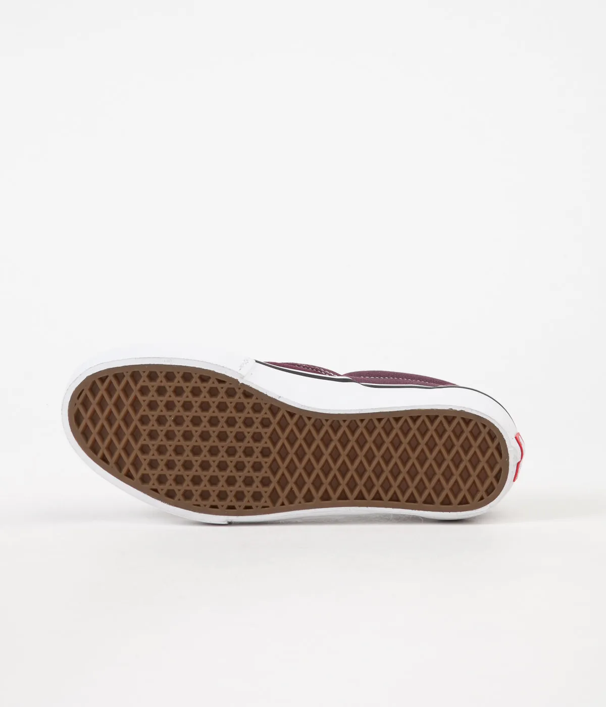 Vans Slip On Pro Shoes - Raisin / White