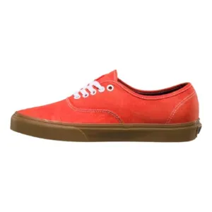 Vans Washed Authentic Men Lifestyle Shoes Cherry Tomato