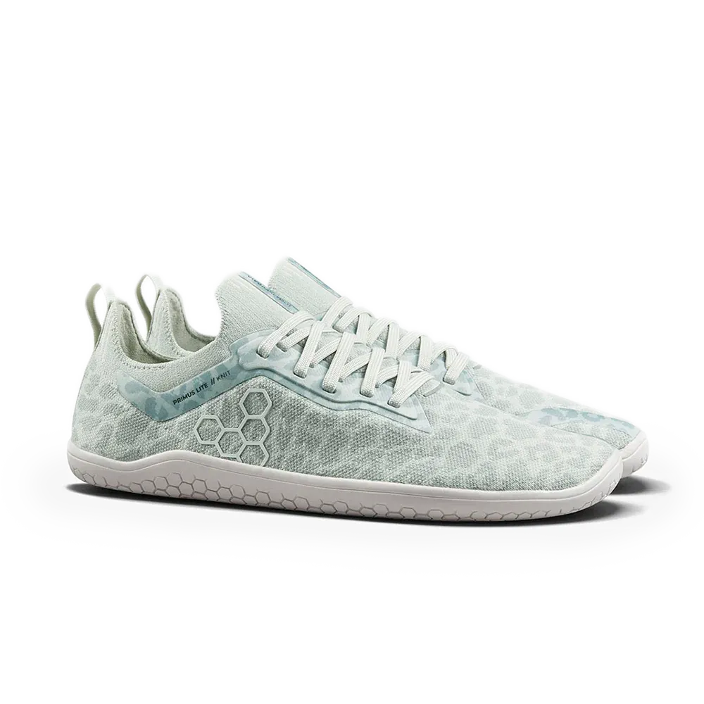 Vivobarefoot Primus Lite Knit Womens Frosted Mint Leopard