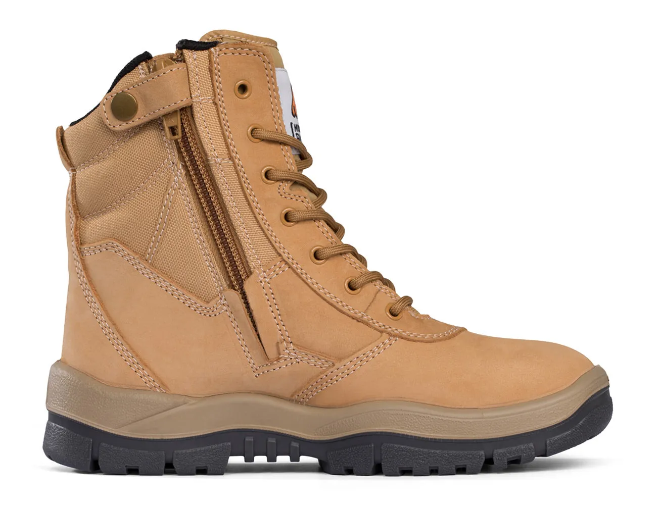 Wheat Non-Safety High Leg ZipSider Boot - 951050