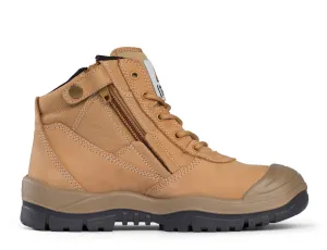 Wheat ZipSider Boot w/ Scuff Cap - 461050