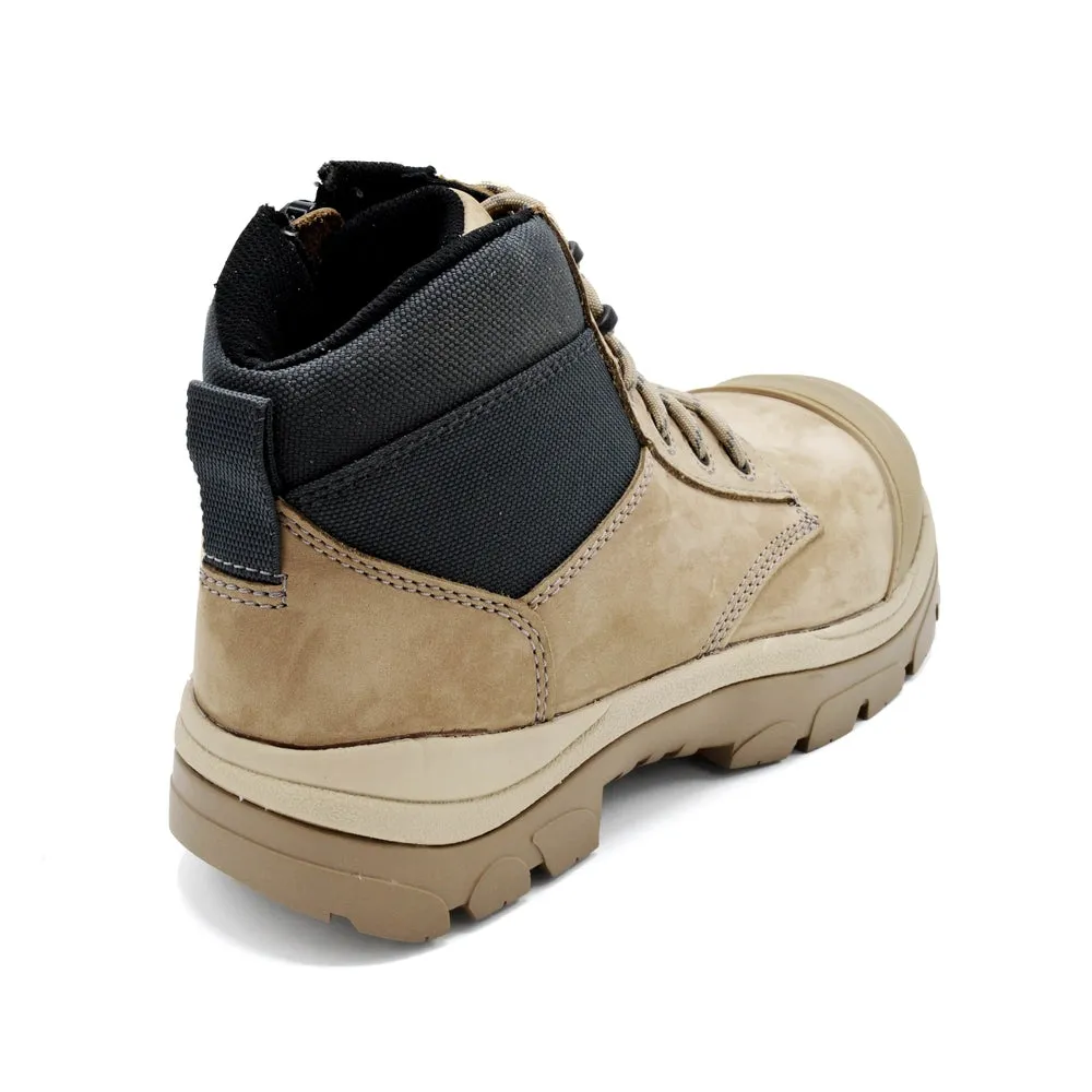 WideLoad 690SZC - Extra Wide  Composite Toe Safety Boot - Airport Friendly - 6E Fit  - Stone